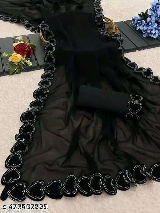 Designer Black Sarees in Canada – Elegant Party & Wedding Wear