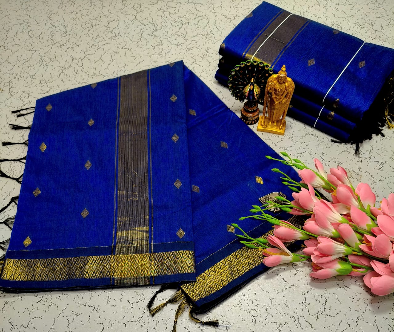 Product Image - Nayanthara Inspired Silk Cotton Saree