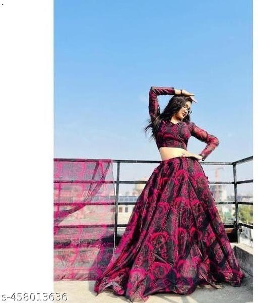 Product Image - Elegant Floral Lehenga for Special Occasions - 1
