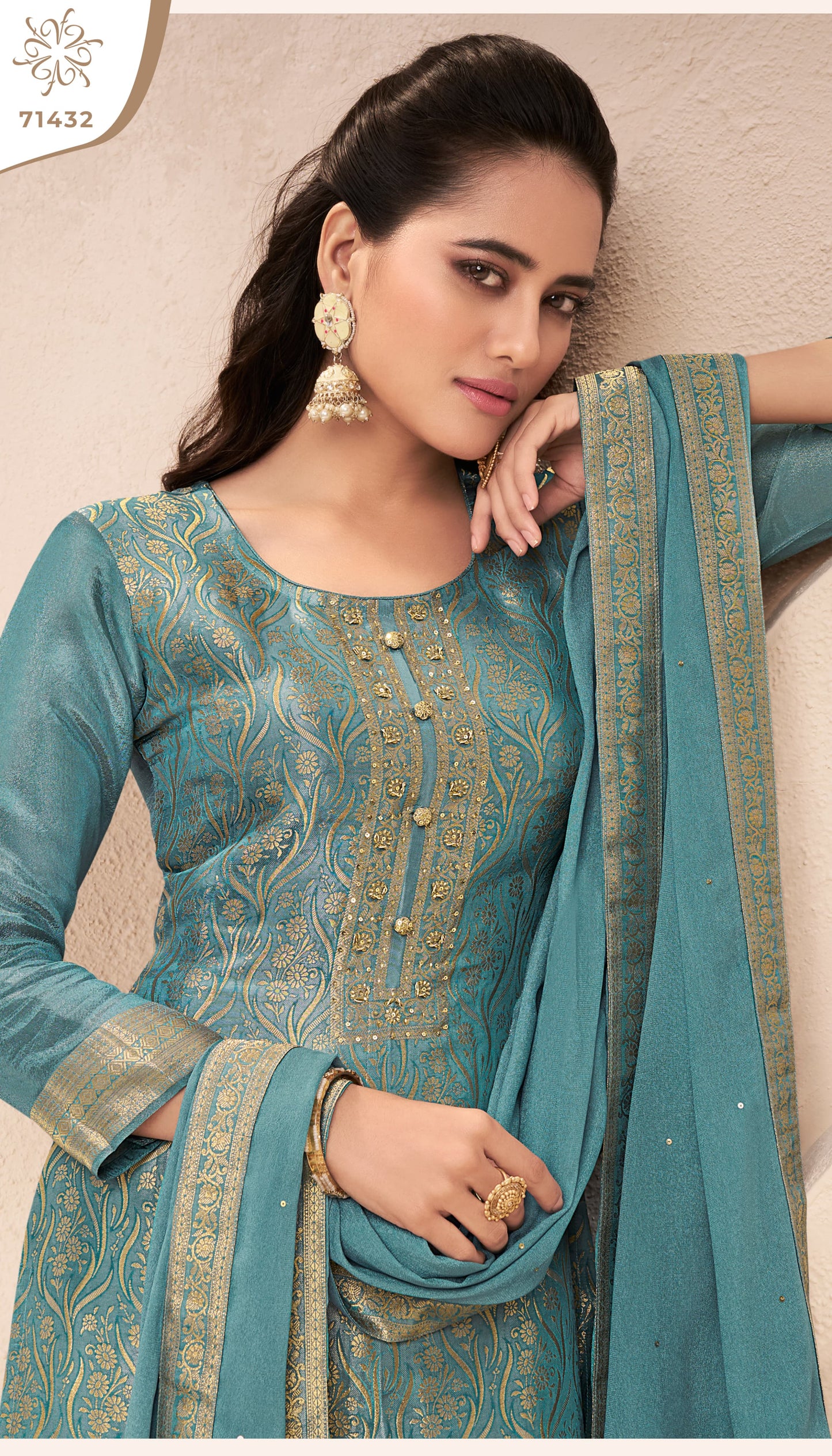 Product Image - Kuleesh - Star Designer Saree