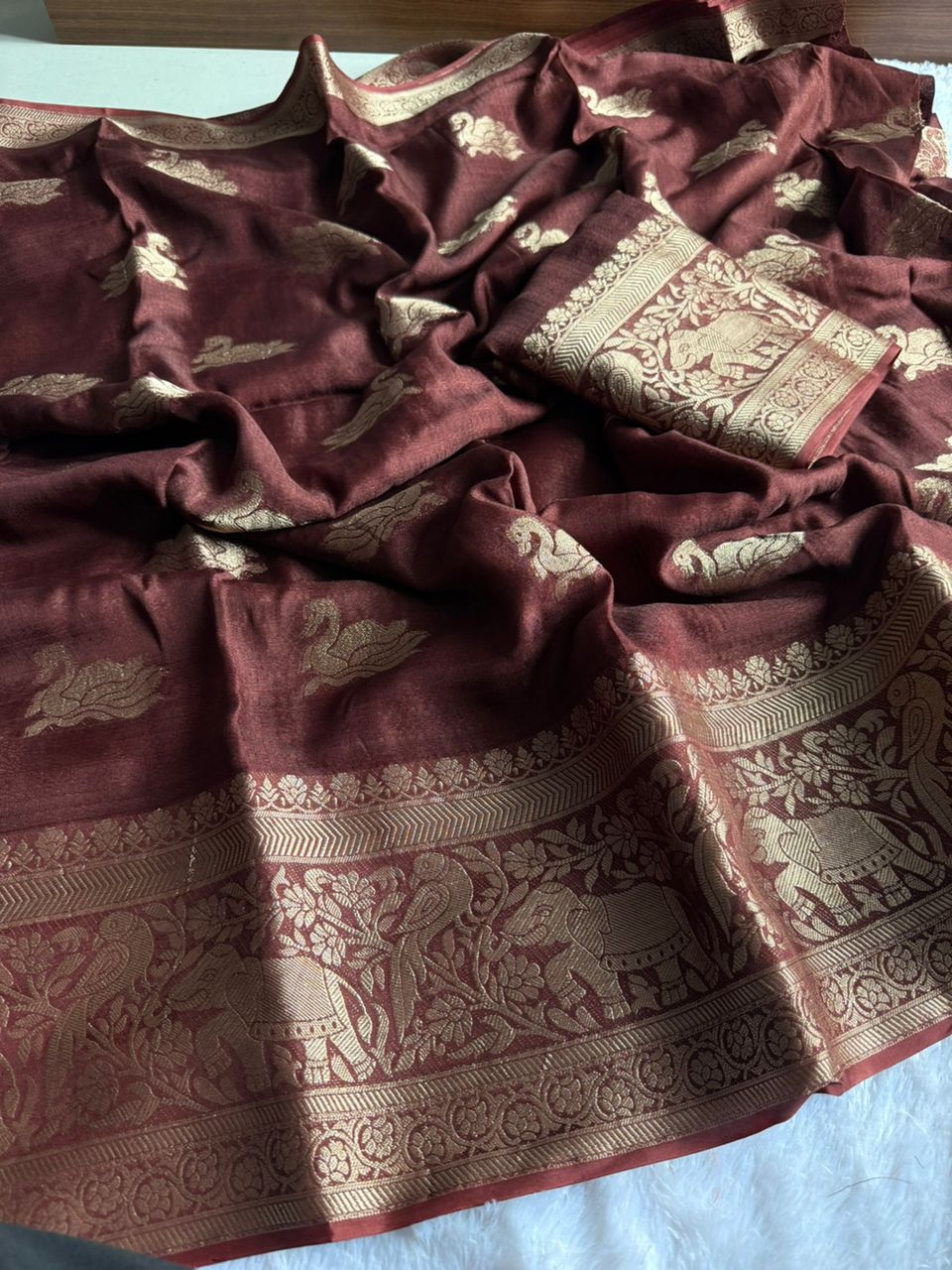 Product Image - Designer Jute Viscose Saree