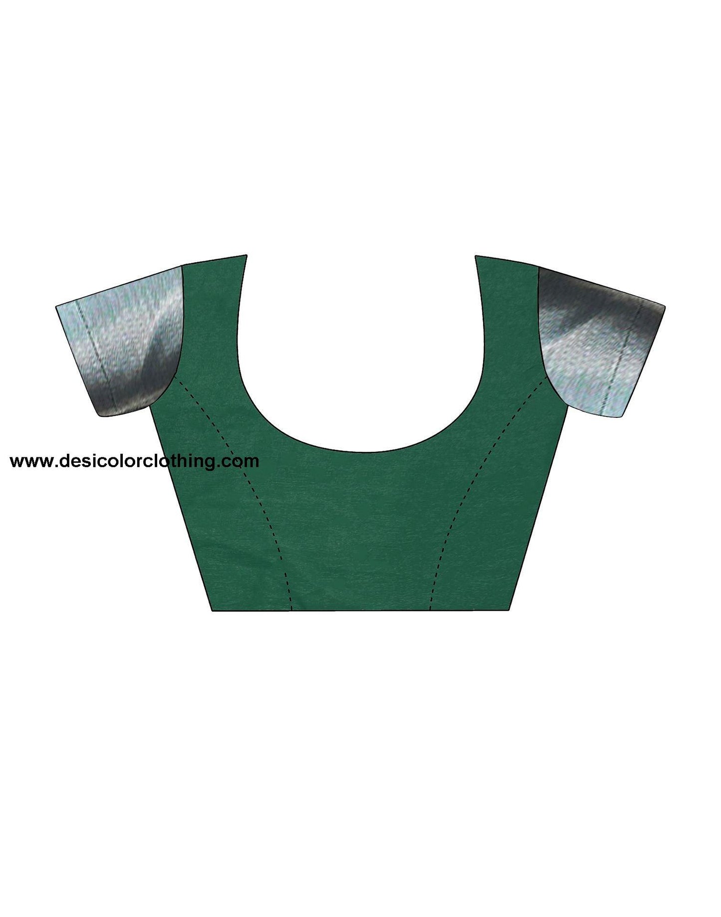 Silver Jacquard Silk Saree