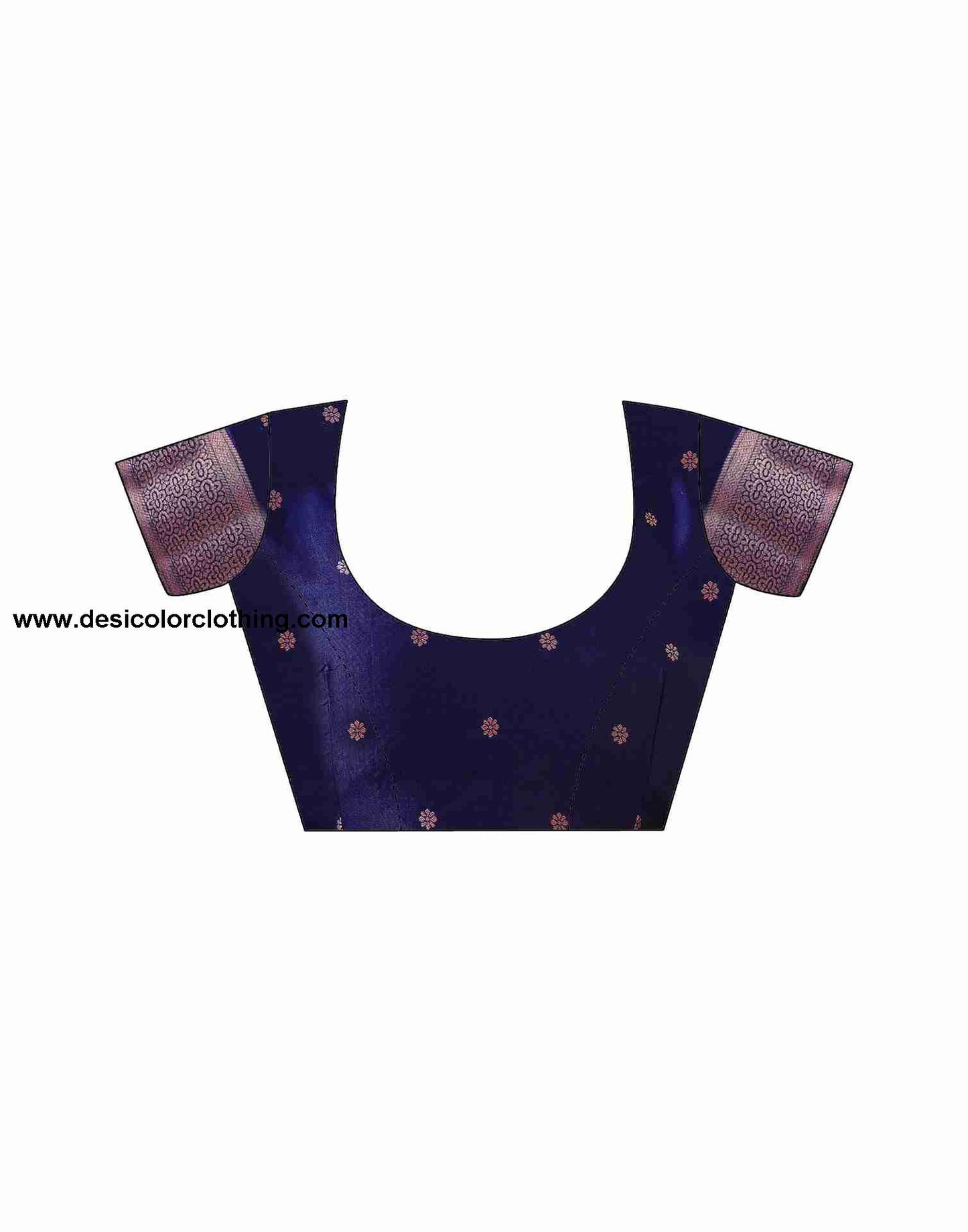 Blue Silk Woven Saree