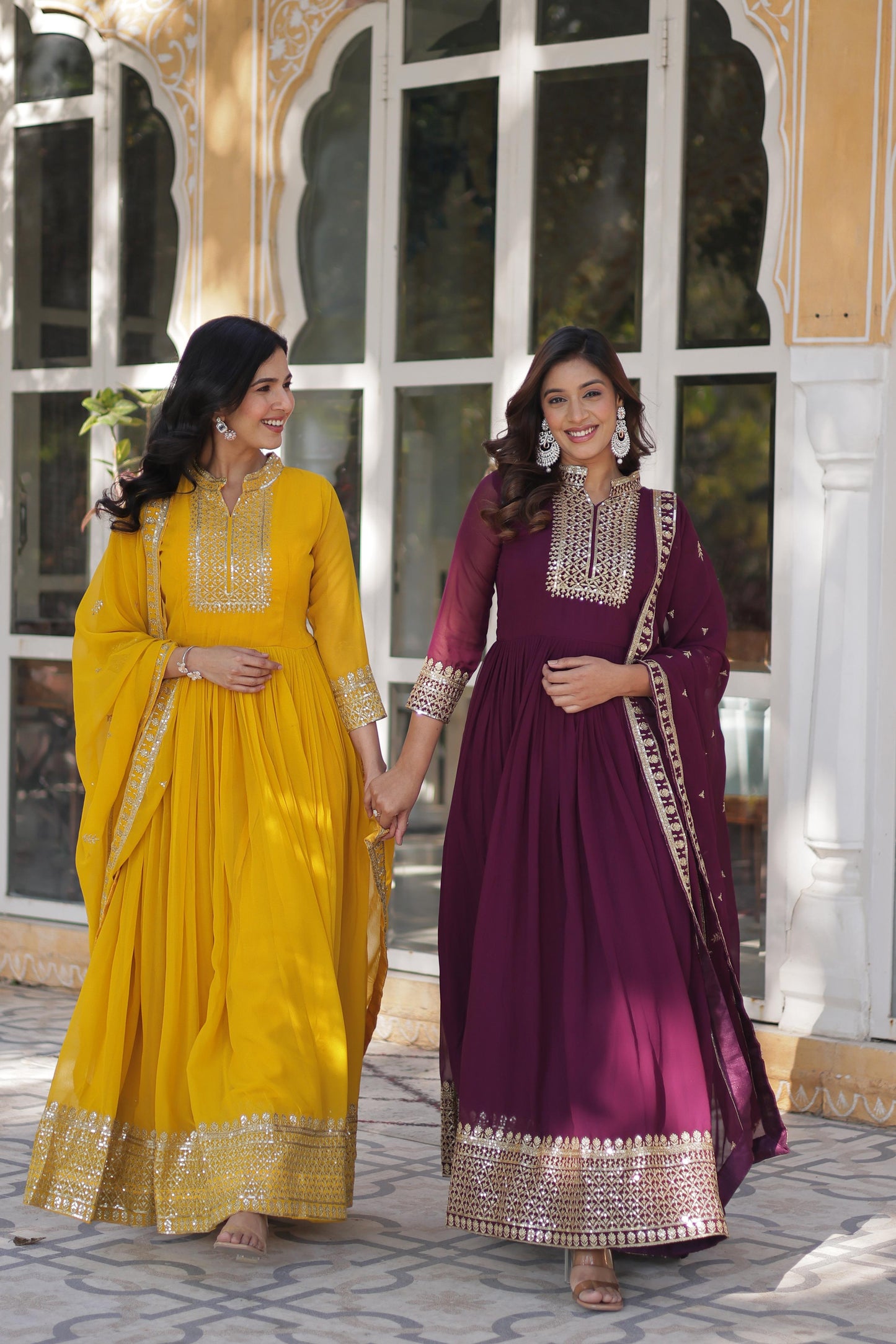 Product Image - Stunning Gown-with-Dupatta Collection 2025 - LW-9210