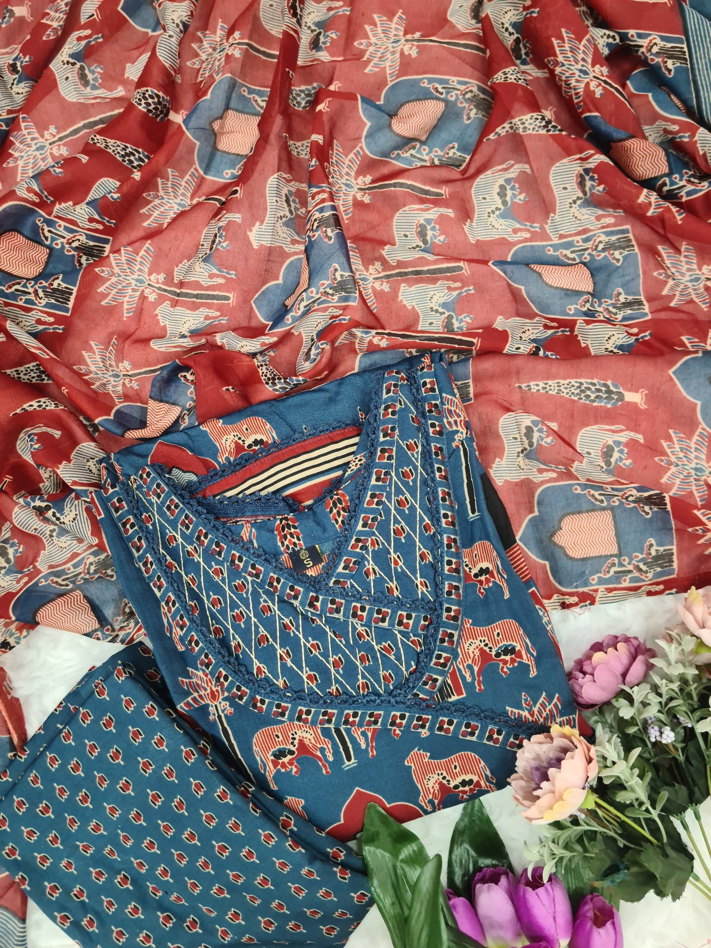 Designer cotton suits
