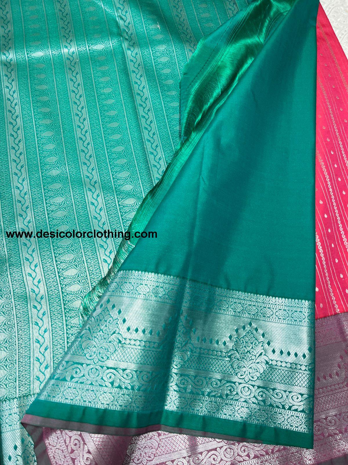 Semi Silk Saree with Free Shipping