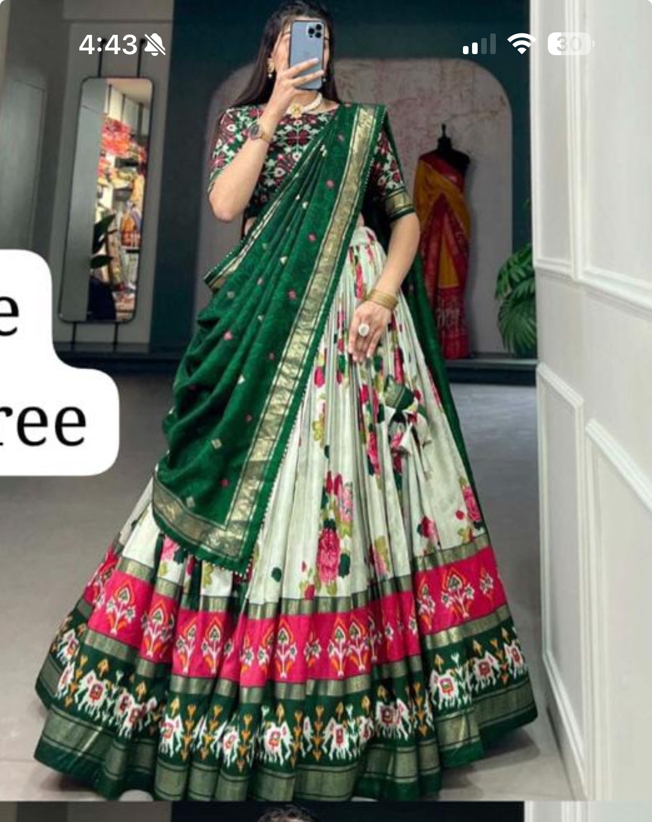 Elegant Floral Lehengas – Fresh, Feminine & Ready to Wear