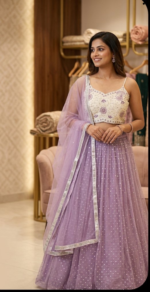 Product Image - Exquisite Designer Stone Work Heavy Lehengas - 2