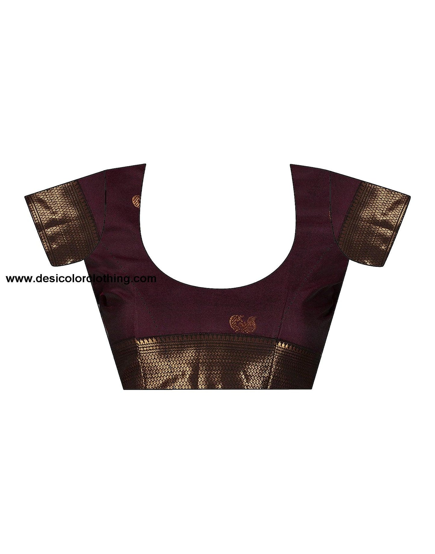 Red Kanjivaram Silk Woven Saree