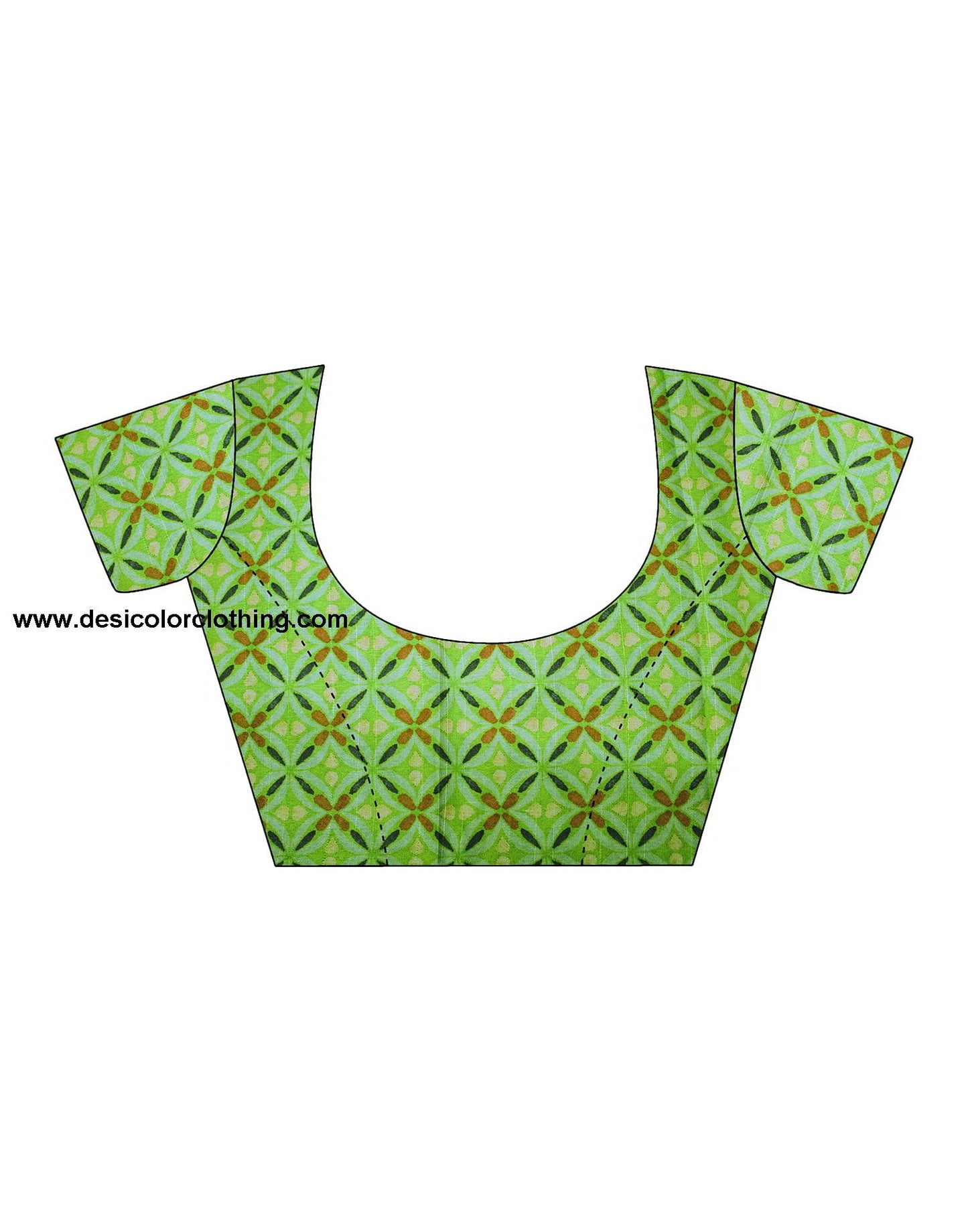 Green Banarasi Georgette Woven Saree