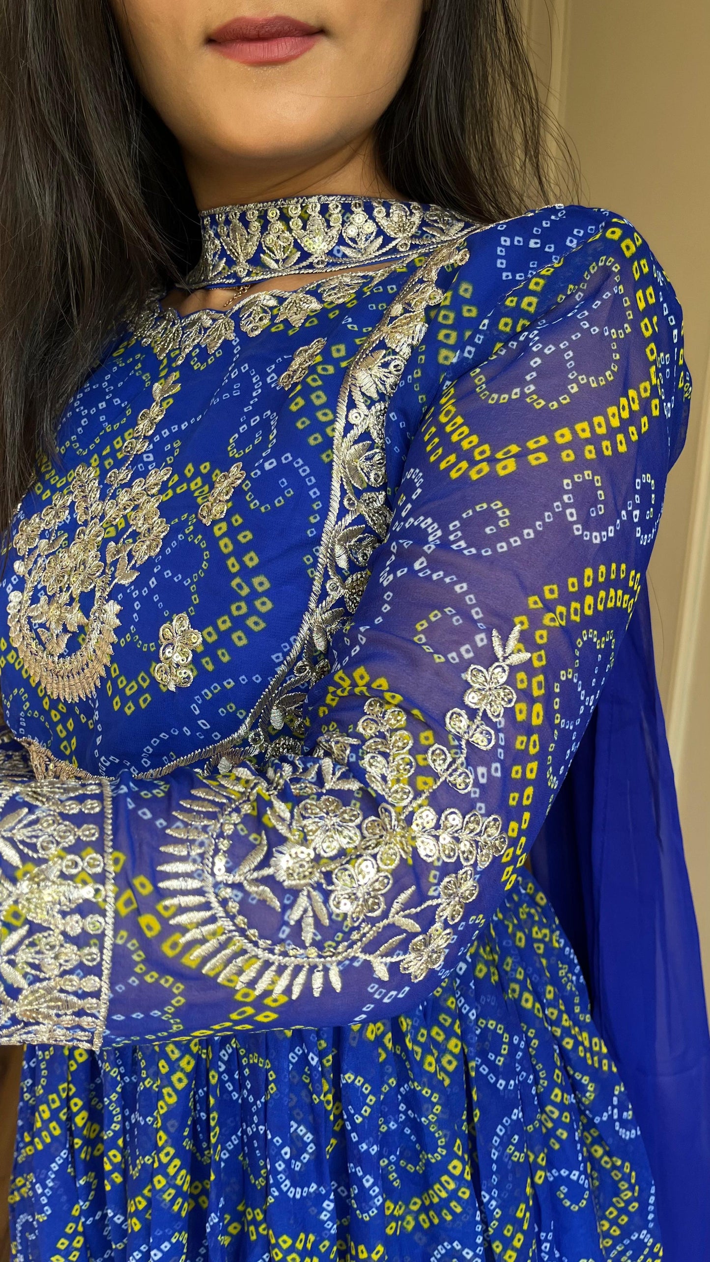 Product Image - FASAANA Designer Saree | Georgette Fabric Ethnic Wear | Wedding Saree & Festive Wear