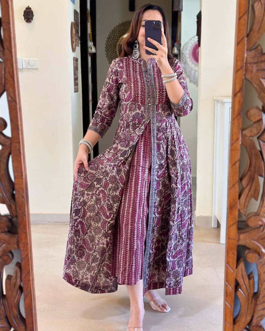 Product Image - Exquisite Designer Saree & Kurta Set | Georgette Fabric, Hand Embroidery, Ethnic Wear