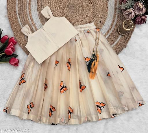 Product Image - Adorable Floral Kids Lehenga Set - 3