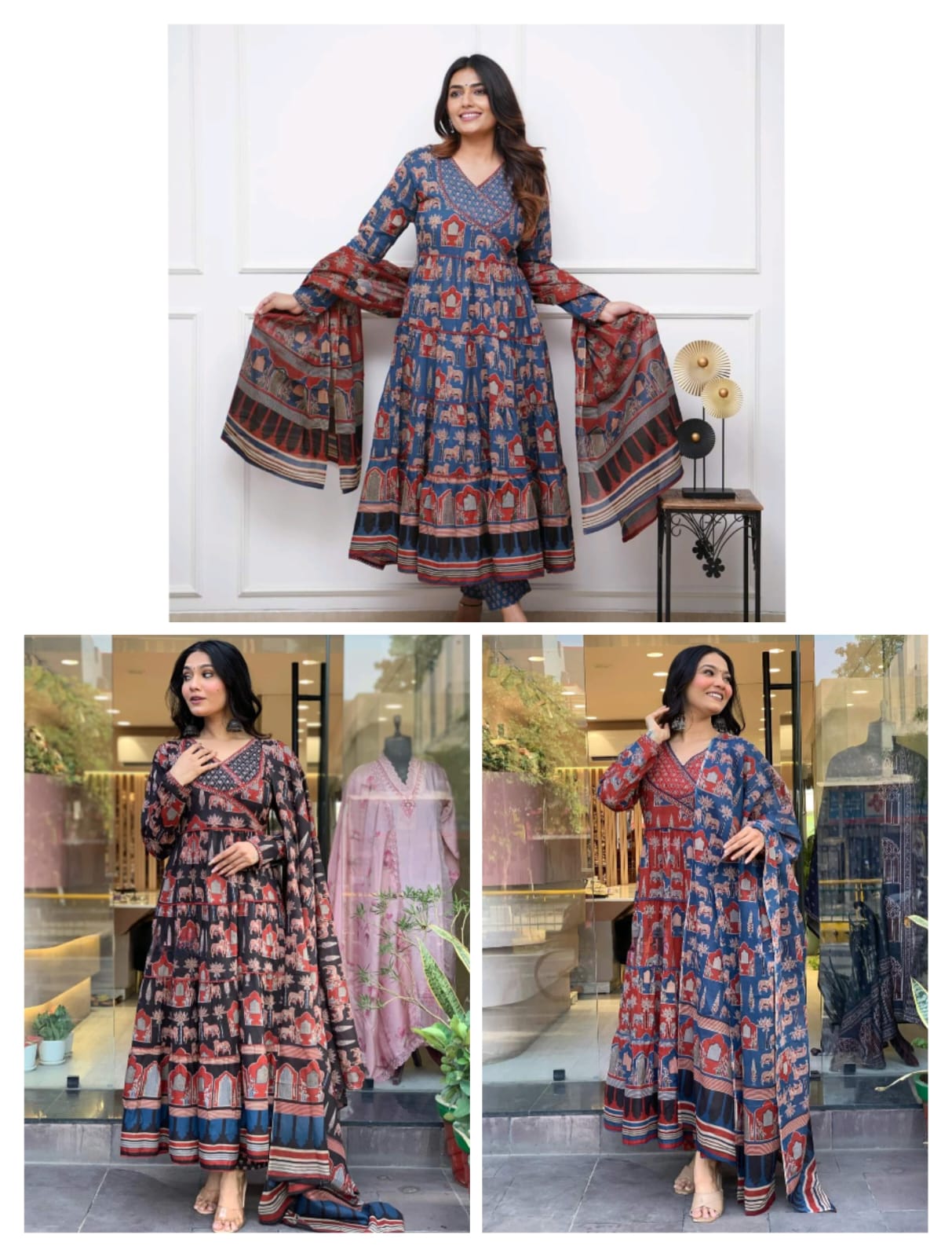 Designer cotton suits