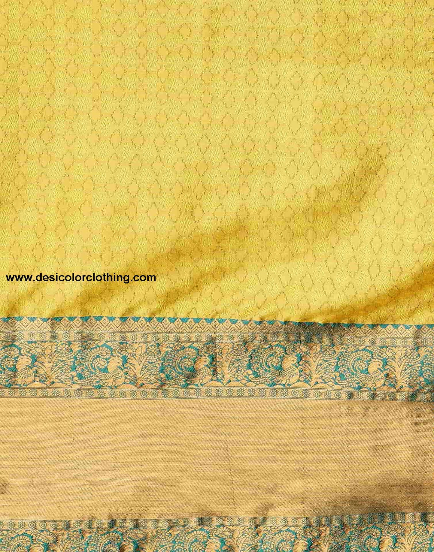 Green Banarasi Silk Woven Saree
