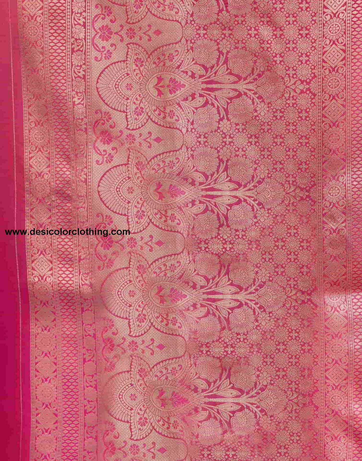 Blue Banarasi Silk Woven Saree
