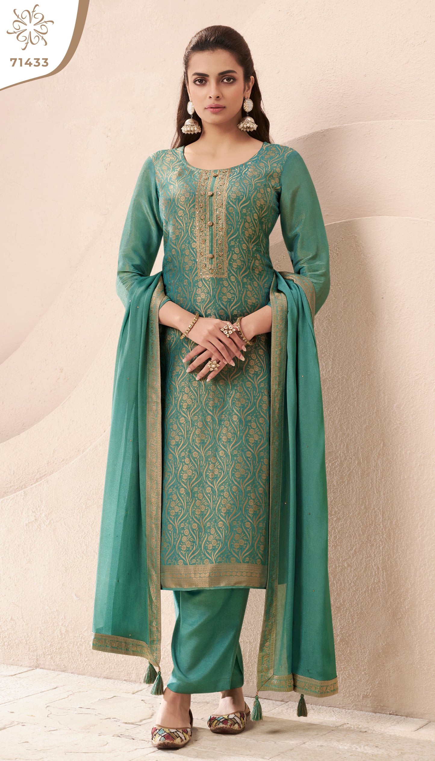 Product Image - Kuleesh - Star Designer Saree