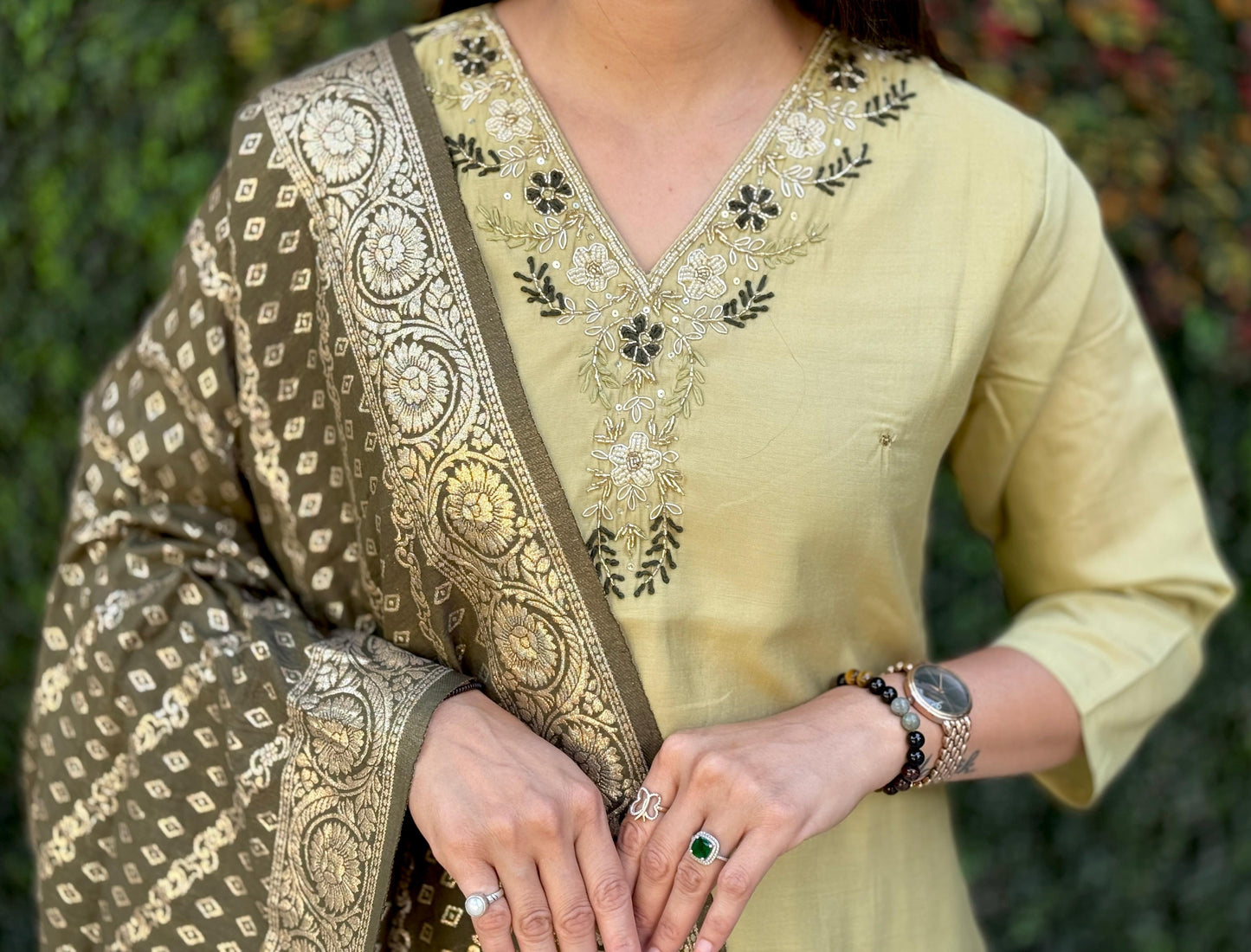 Product Image - Designer Kurti Pent Dupatta