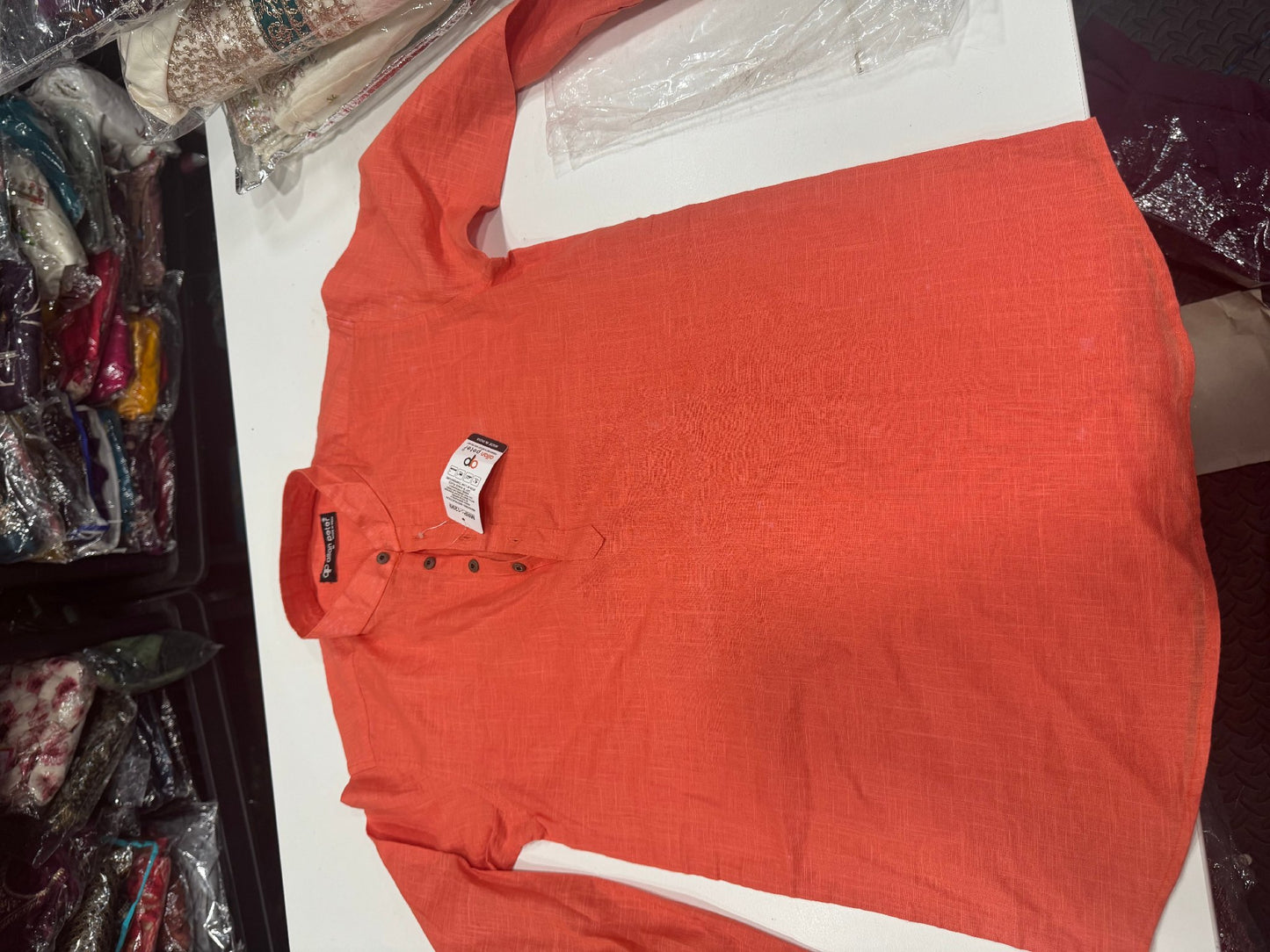 Product Image - Shop men’s short kurtas in Canada and the USA at DesiColorClothin - 1