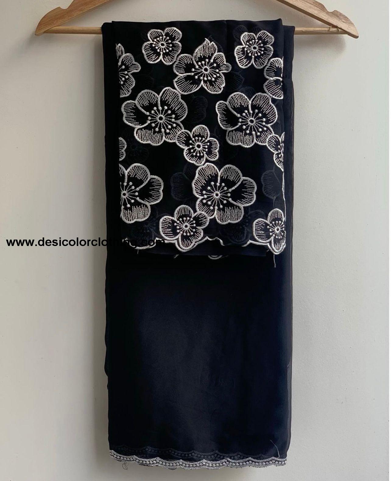 Stylish Fancy Georgette Sarees – Effortless Elegance for Any Occasion