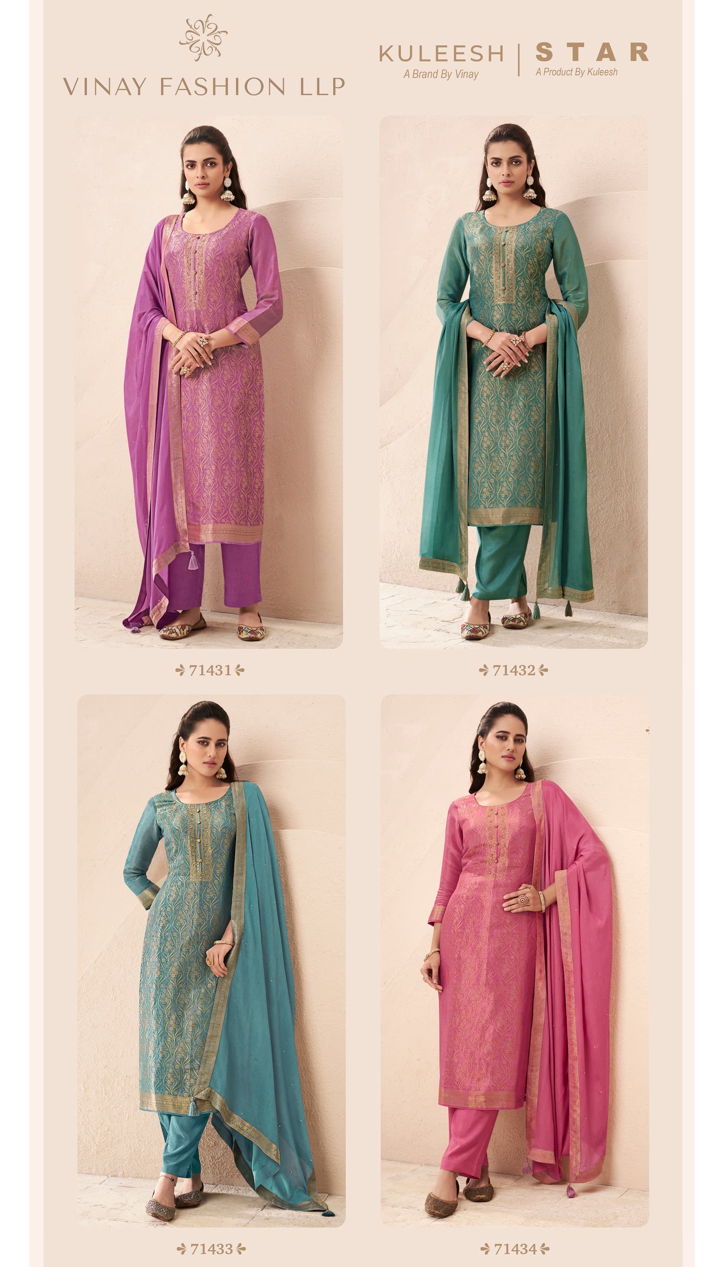 Product Image - Kuleesh - Star Designer Saree