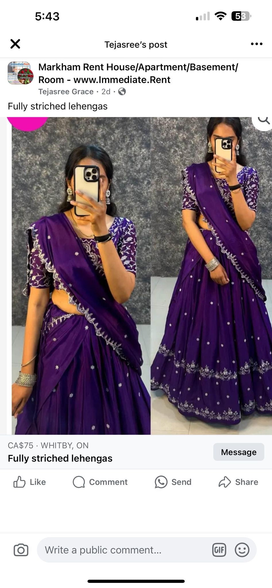 Designer Fully Stitched Lehenga – Ready to Wear Glam for Weddings & Parties