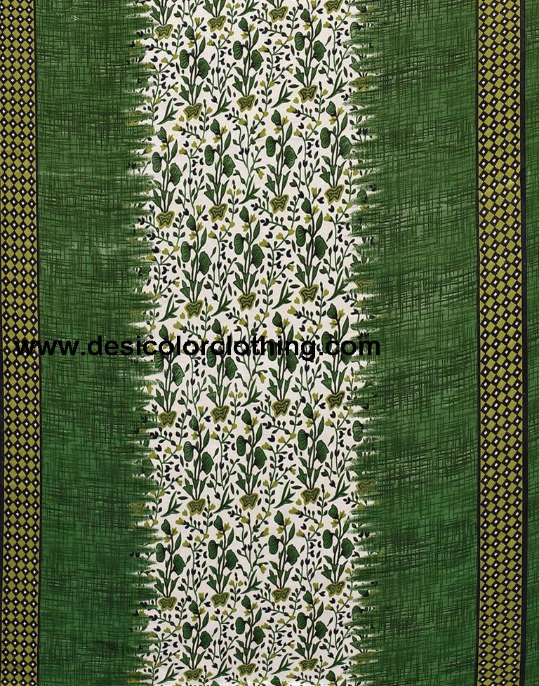 Printed Polyester Unstitched Salwar Suit Material
