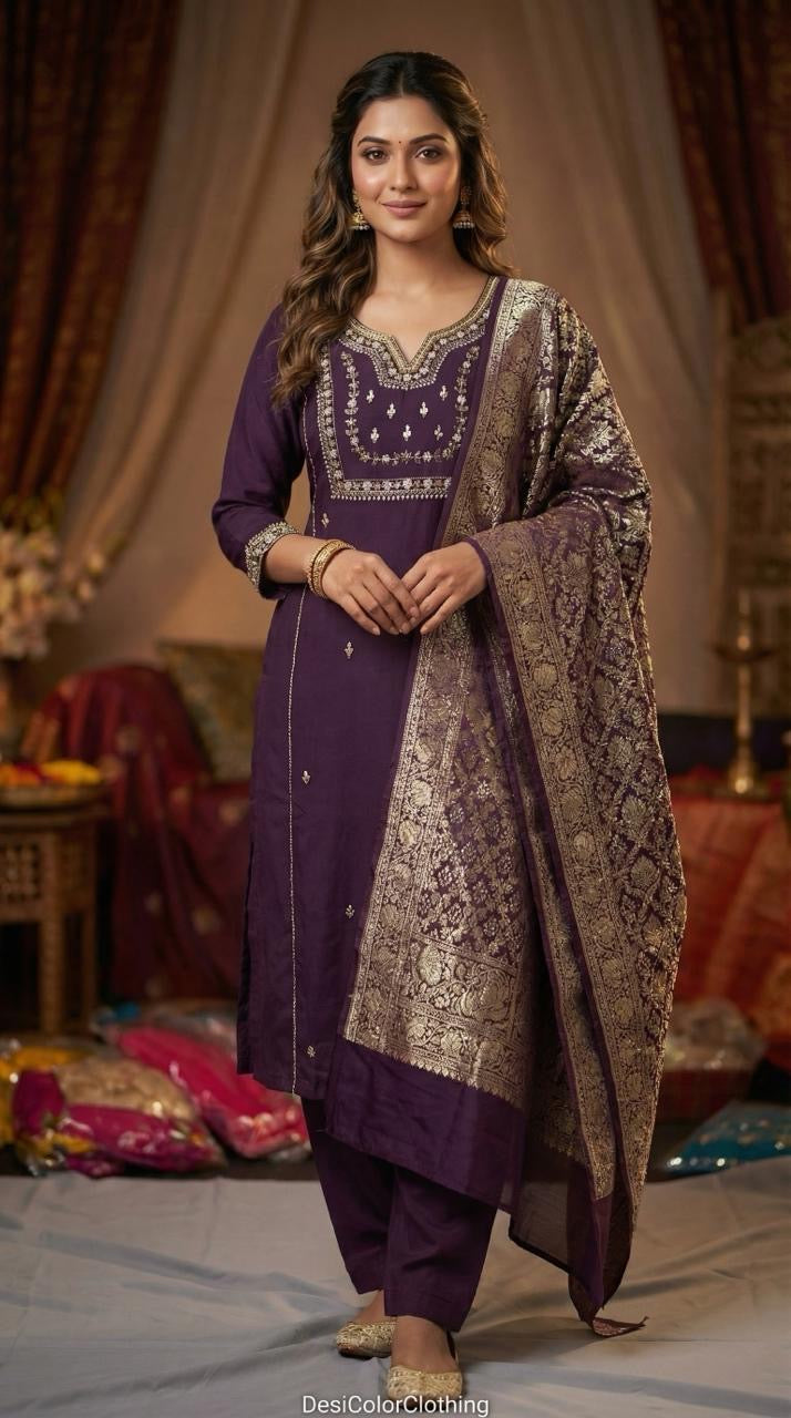 Salwar Suits Collection | Trendy Ethnic Wear for Women DesiColorClothing