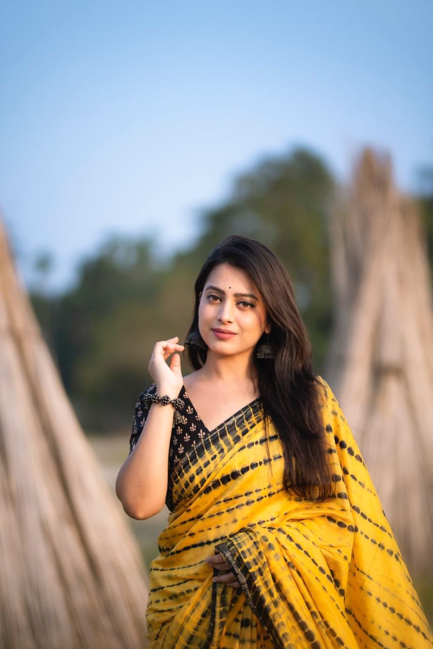 Product Image - Premium Pure Chanderi Shibori Saree - New Arrivals