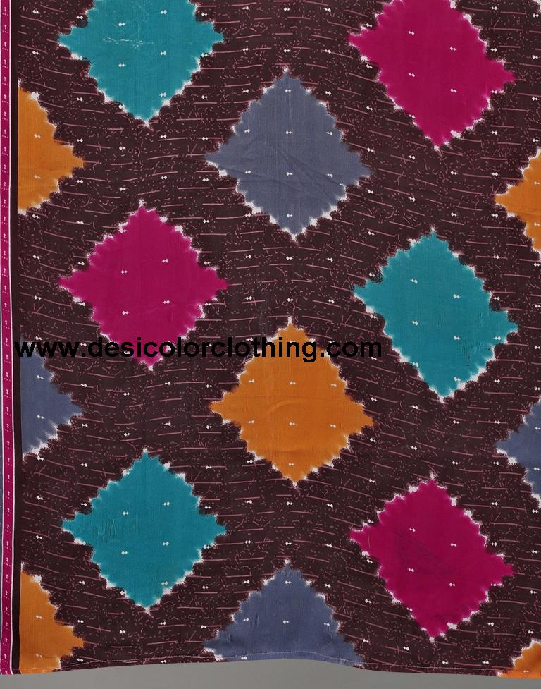 Printed Polyester Unstitched Salwar Suit Material