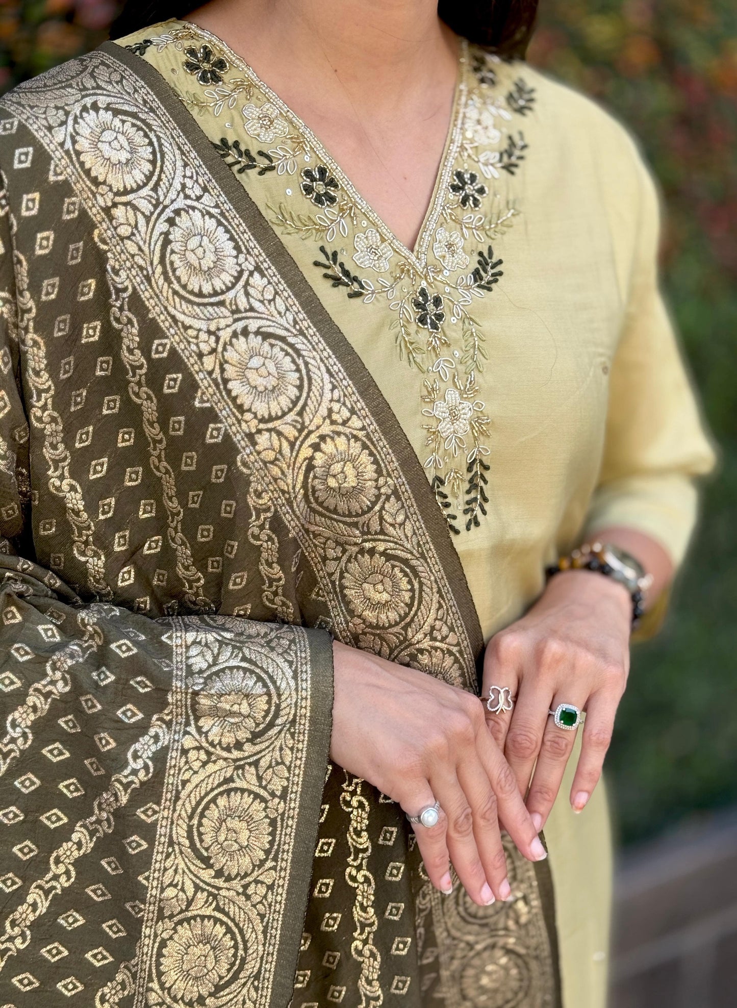 Product Image - Designer Kurti Pent Dupatta
