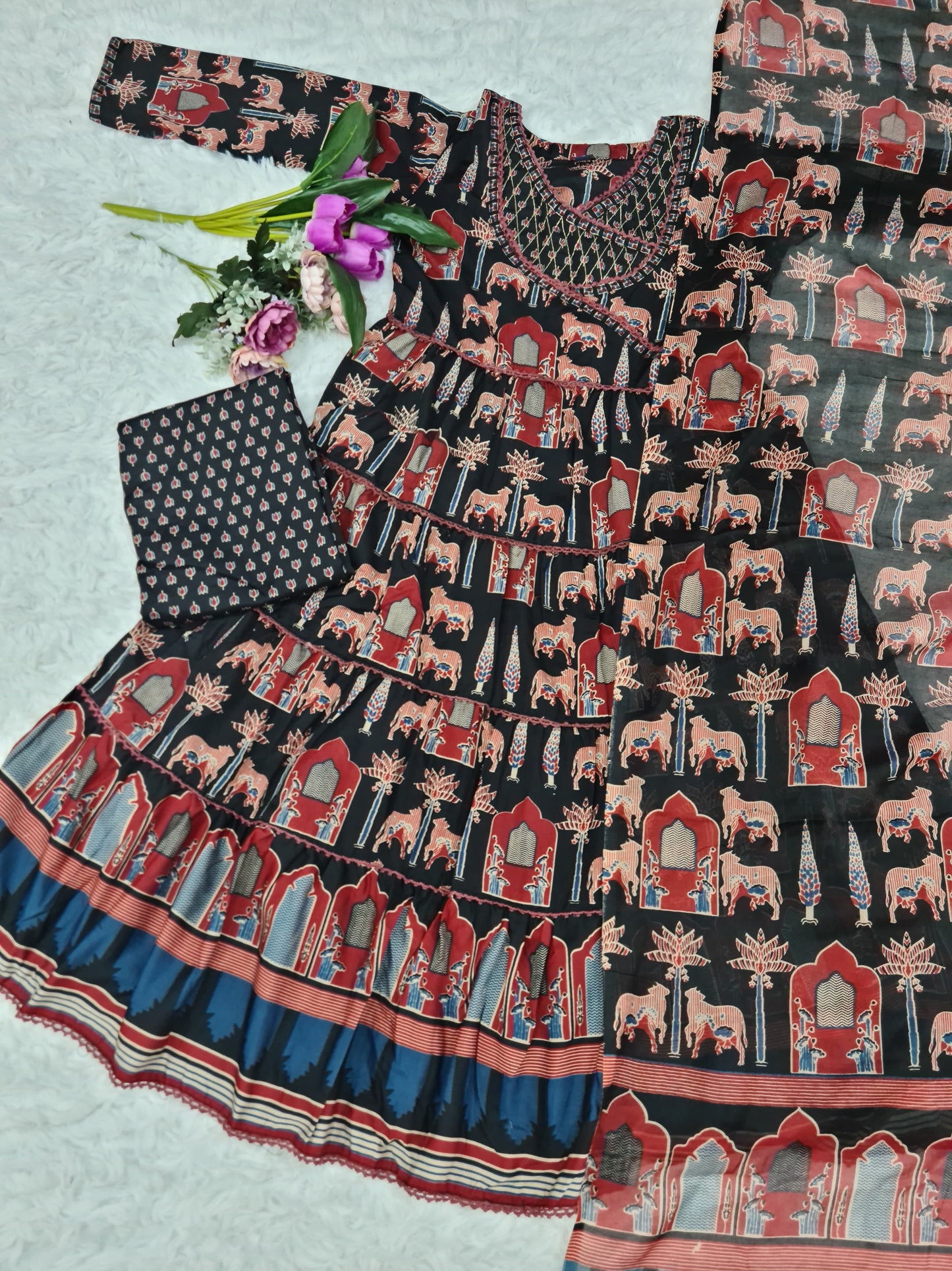 Designer cotton suits