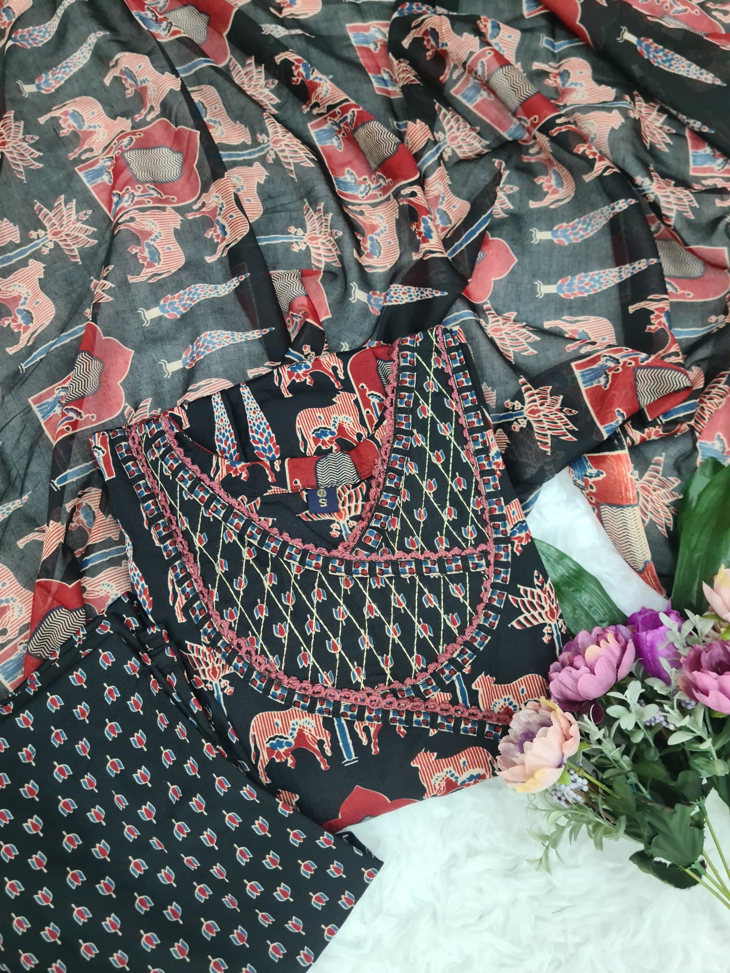 Designer cotton suits