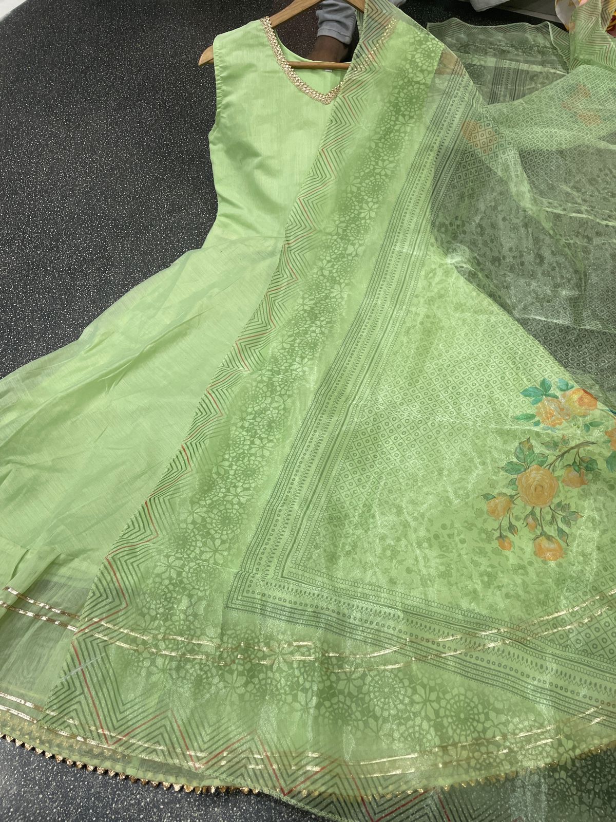 Beautiful Long Frocks - Elegant and Flowing Design