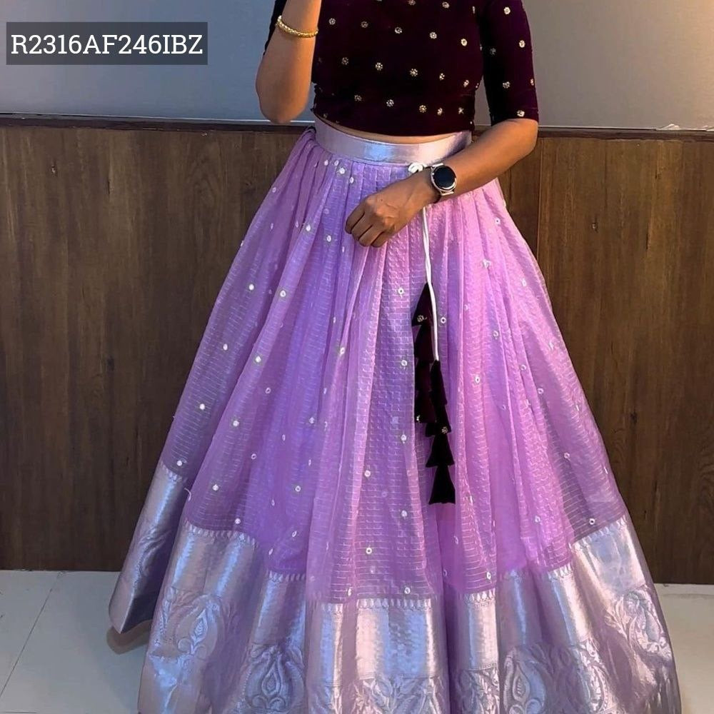 2-Piece Fully Stitched Lehengas - Effortless Elegance for Every Occ... - photo 1 of 3 - DesiColorClothing