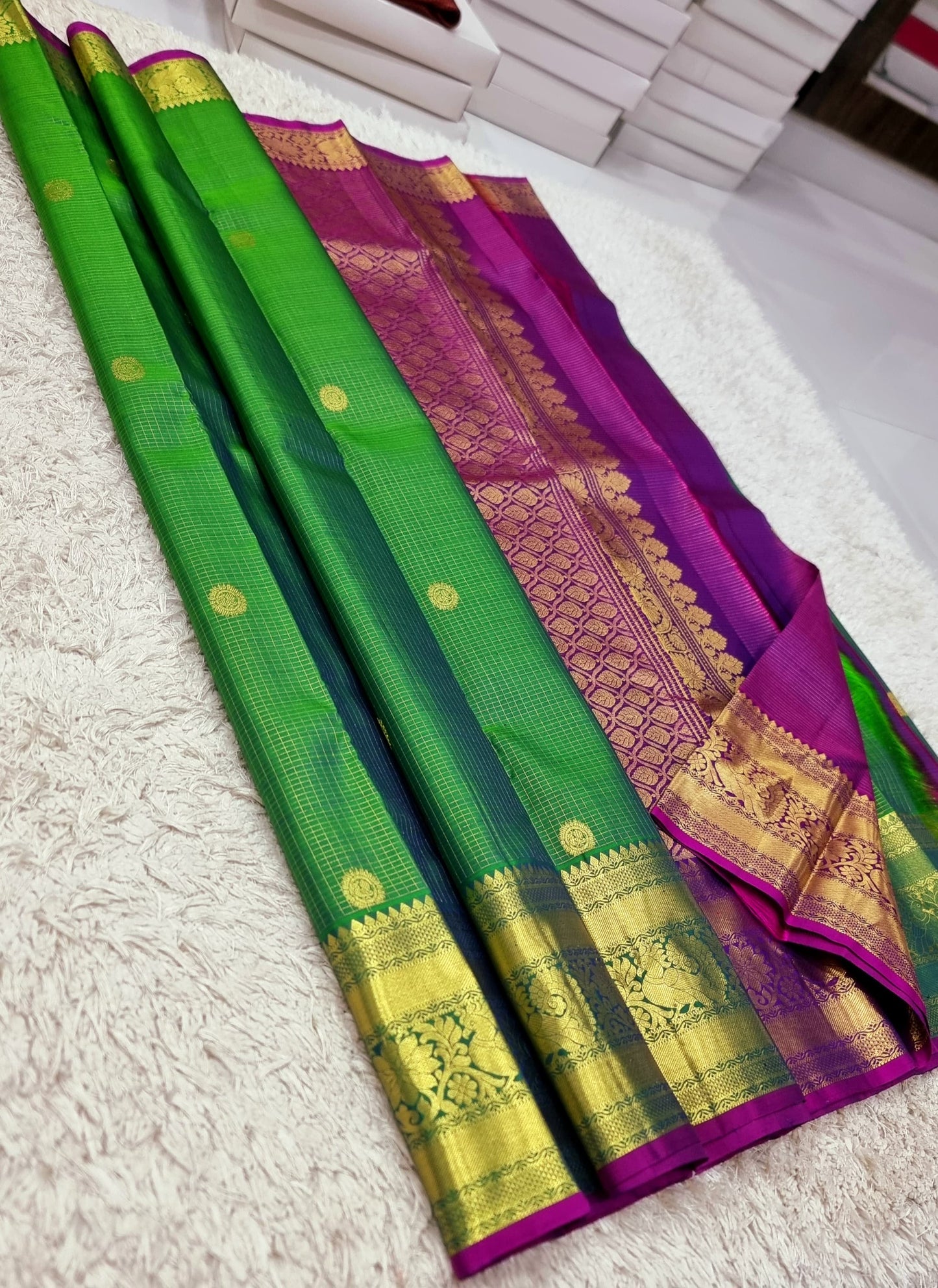 Pure Kachipuram pattu sarees
