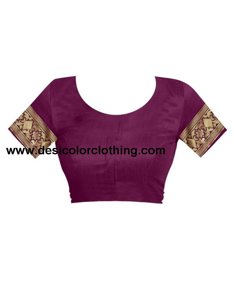 Purple Jacquard Banarasi Silk Saree