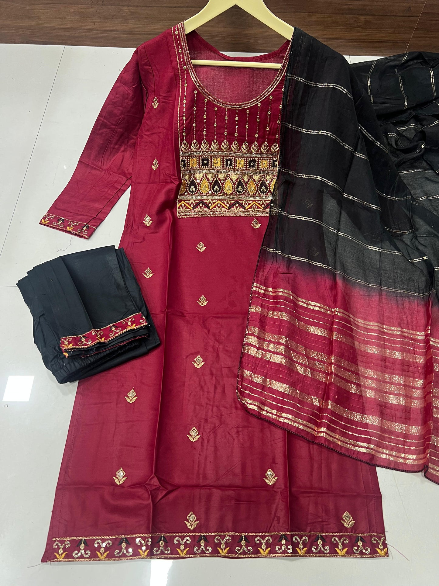 Product Image - FASAANA Designer Saree | Georgette Fabric Ethnic Wear | Wedding Saree & Festive Wear