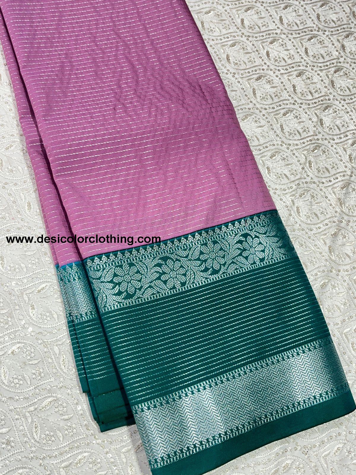 Semi Kanchi Saree with Free Shipping