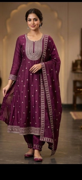Product Image - Elegant Designer Anarkali Suit for Unforgettable Wedding Moments - 1