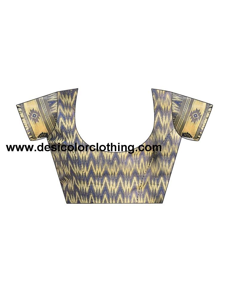 Yellow Silk Plain Sarees