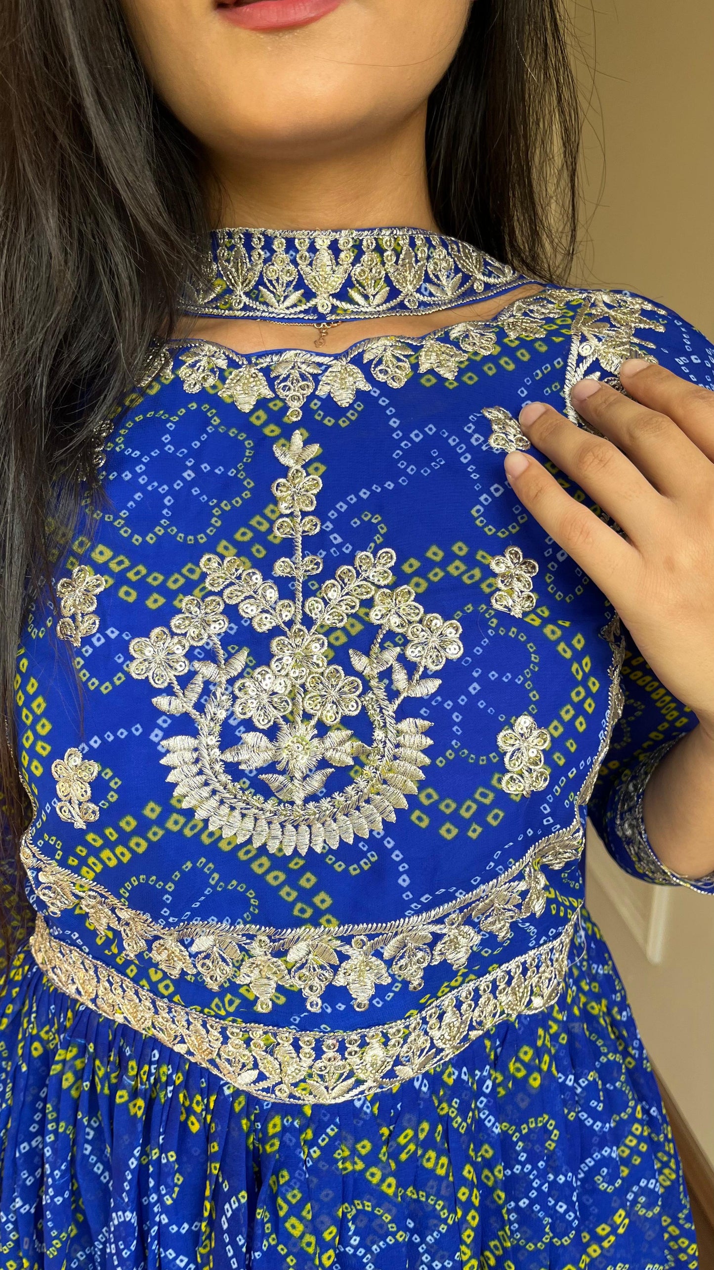 Product Image - FASAANA Designer Saree | Georgette Fabric Ethnic Wear | Wedding Saree & Festive Wear