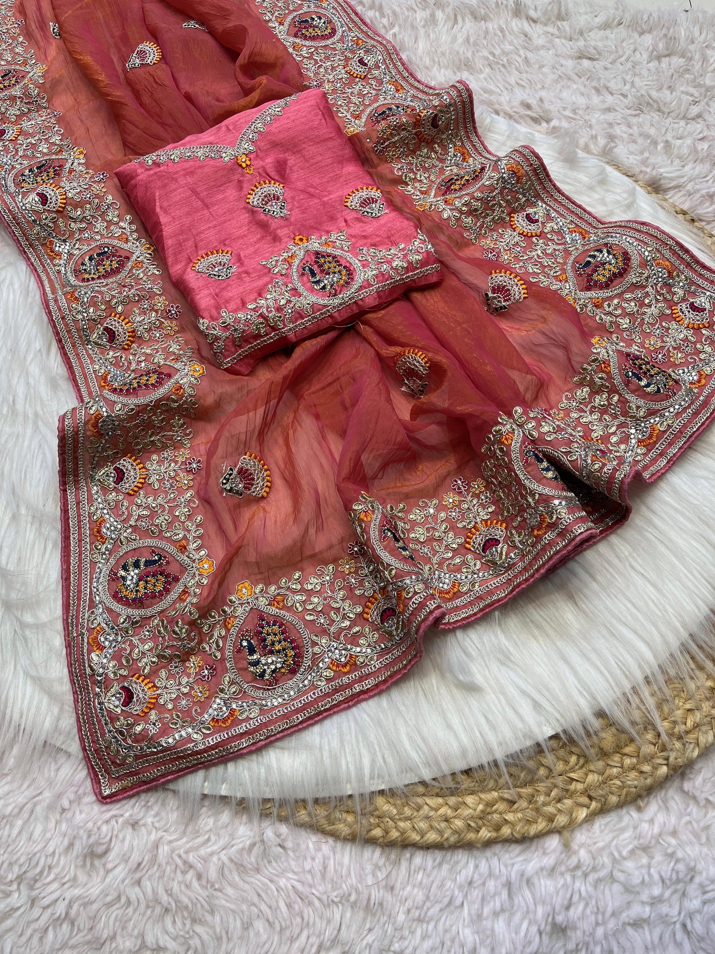 Product Image - Exquisite Designer Saree in Srivalli Silk