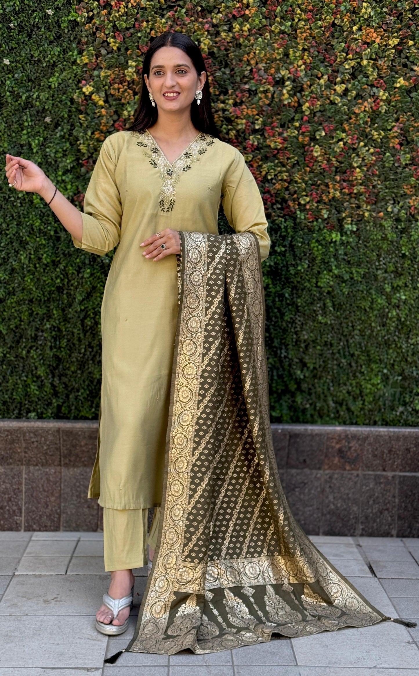 Product Image - Designer Kurti Pent Dupatta