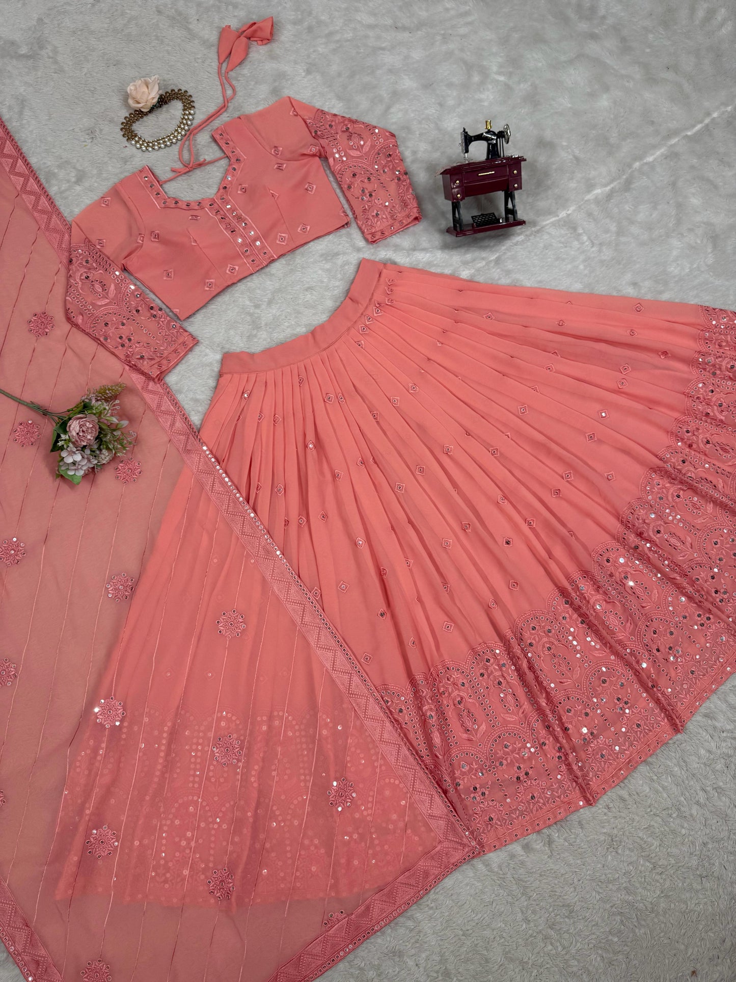 Product Image - QRC Series Designer Georgette Saree