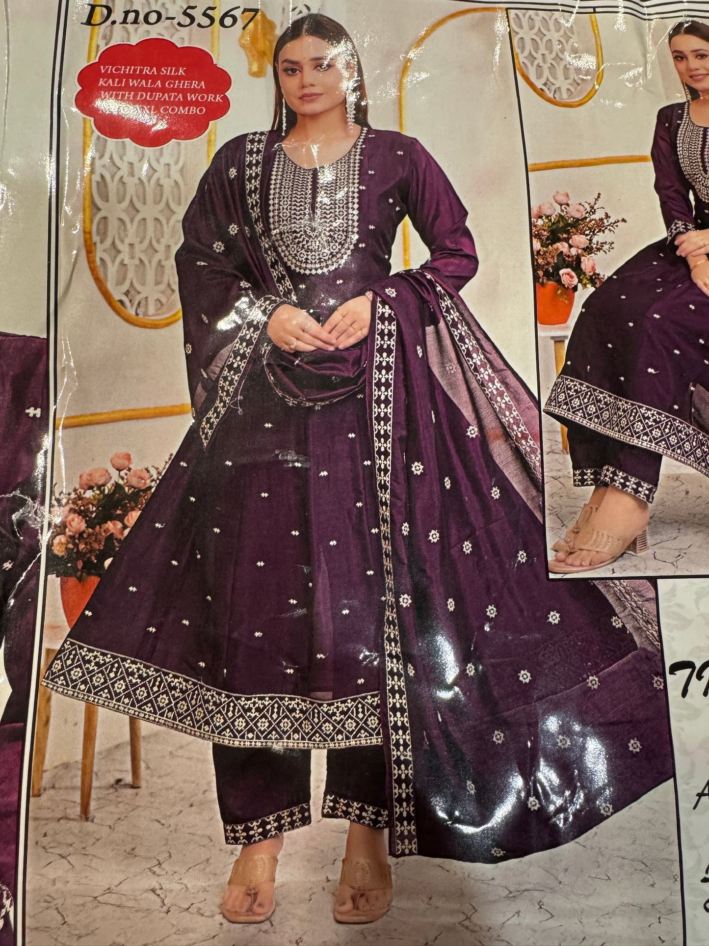 Shop designer Anarkali suits for weddings, parties, receptions, e DesiColorClothing