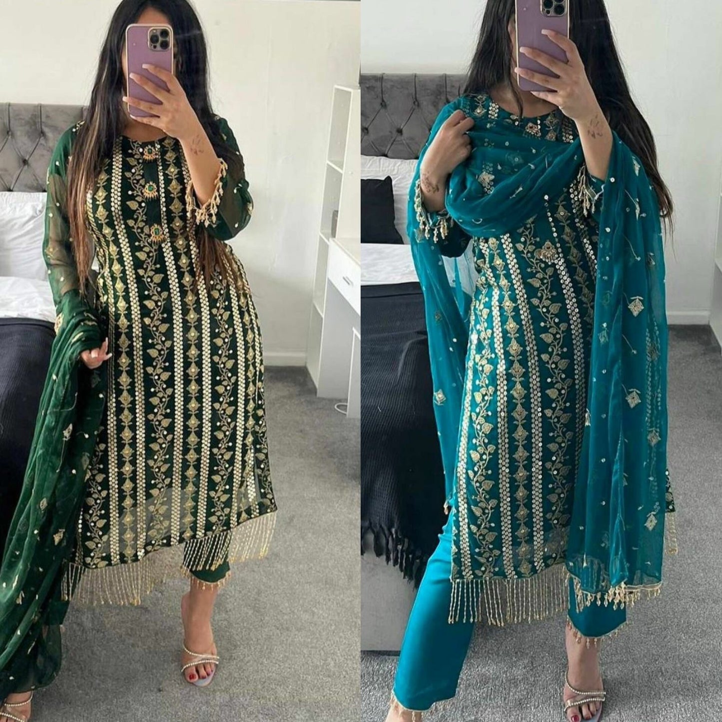Product Image - Designer Grand Heavy Party Wear Suits - 1