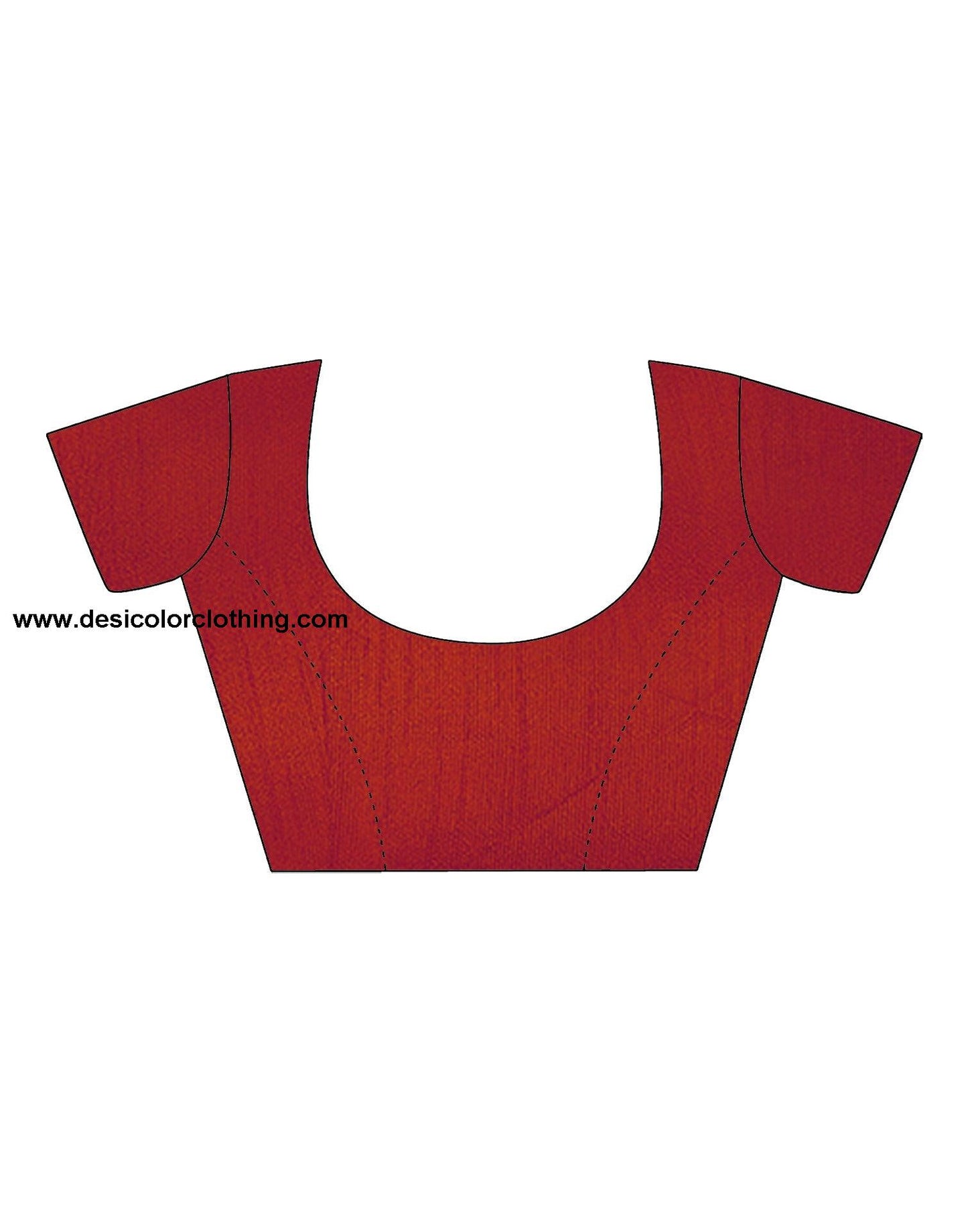 Red Sequence Saree