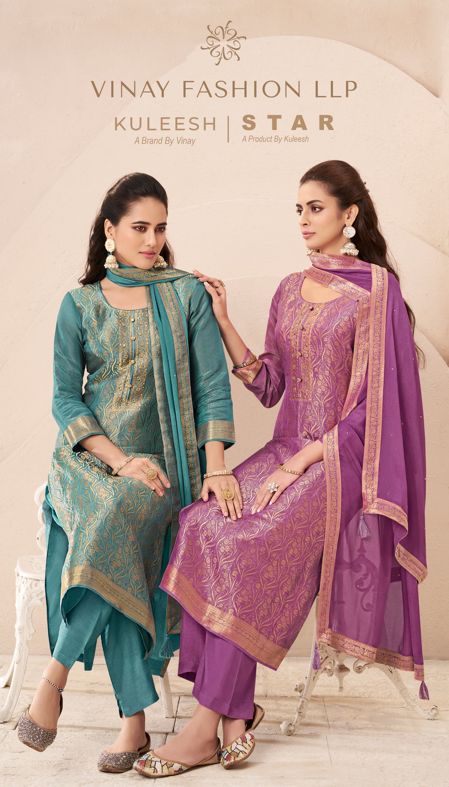 Product Image - Kuleesh - Star Designer Saree