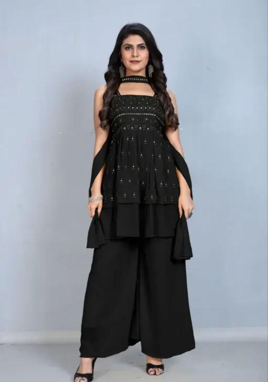 Product Image - Elegant Wedding Saree - Designer Fox Georgette